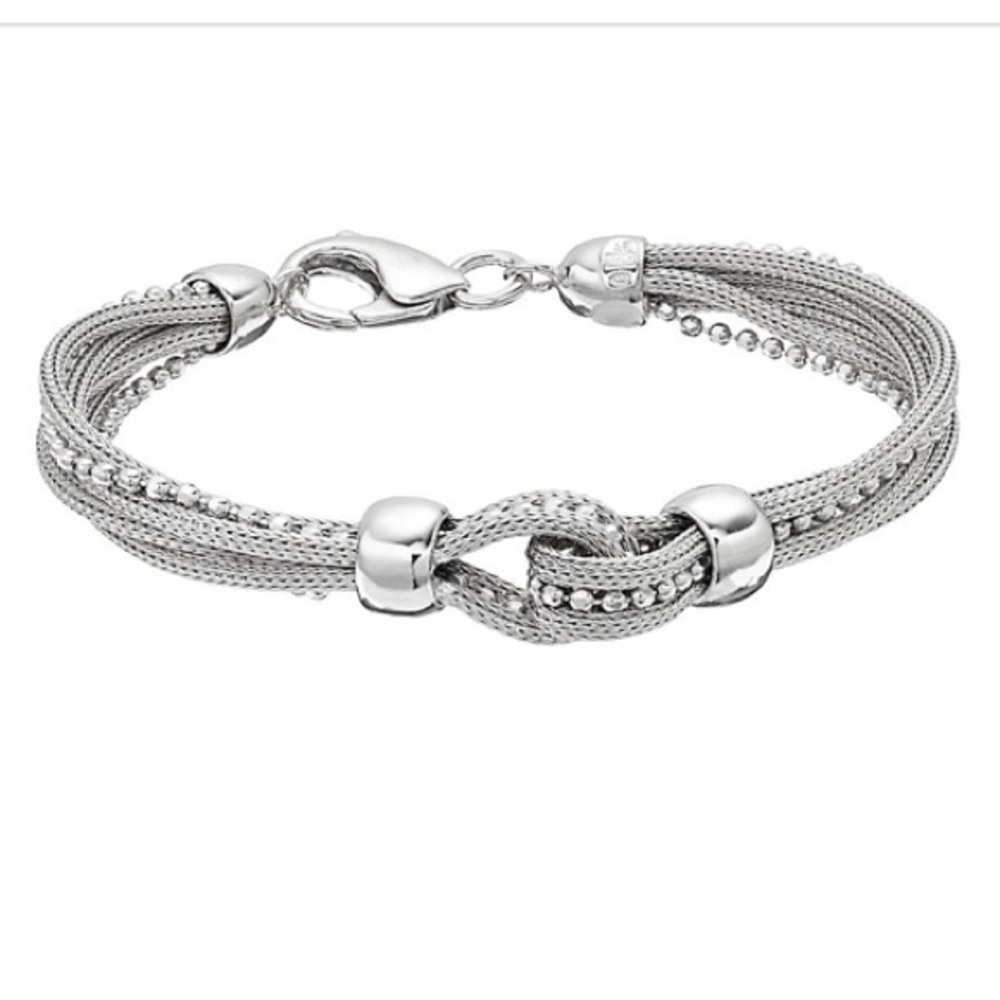 Sterling Silver Boho Bracelet - NEW w/ tags in box! Great Gift!
